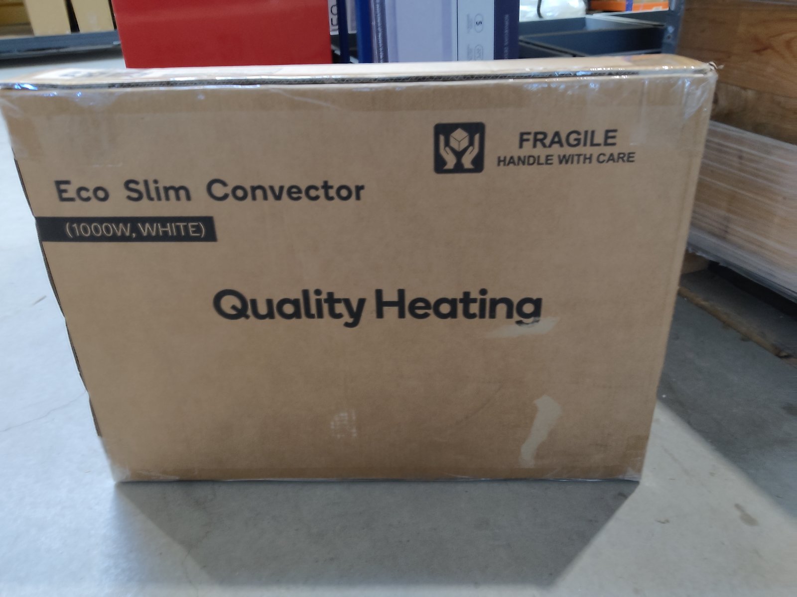 Tweedekans - Quality Heating - Eco Slim Wifi white - Eco Slim - 61,5 x 5 x 40 cm - 1000Watt