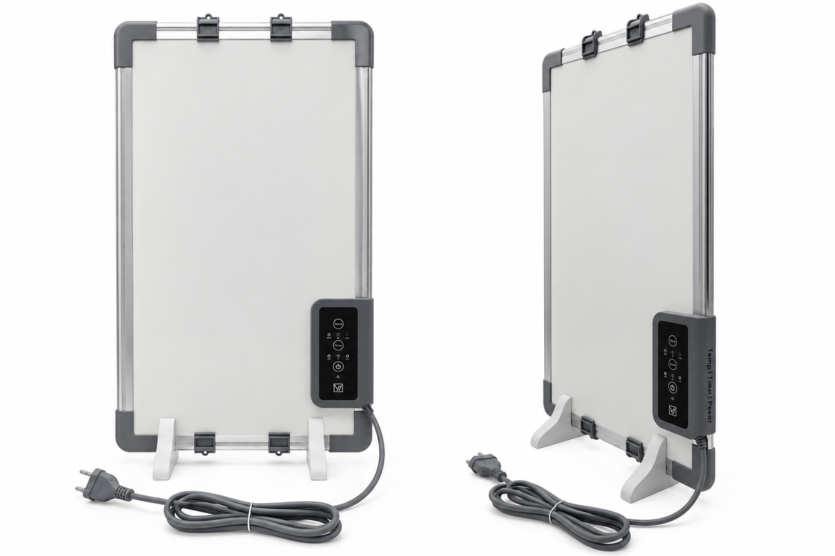 Infrarood verwarming voor bureau - 100 watt - 30 x 50 cm