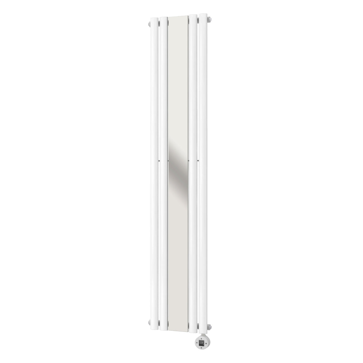 Seconde chance - Radiateur électrique vertical blanc avec miroir 1200 W NeoTherm - Default