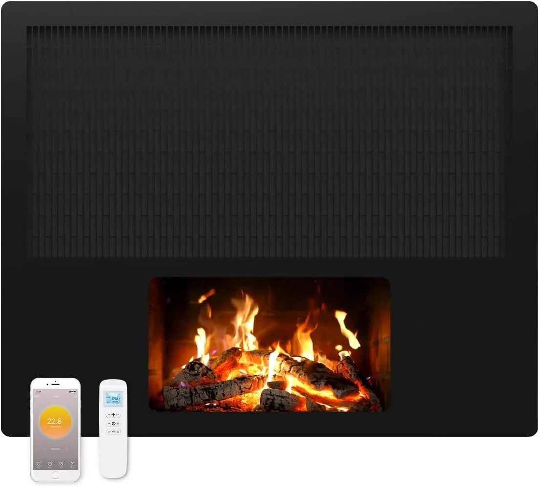 Seconde chance - Evolux Panneau infrarouge foyer LCD 1700Watt - Default