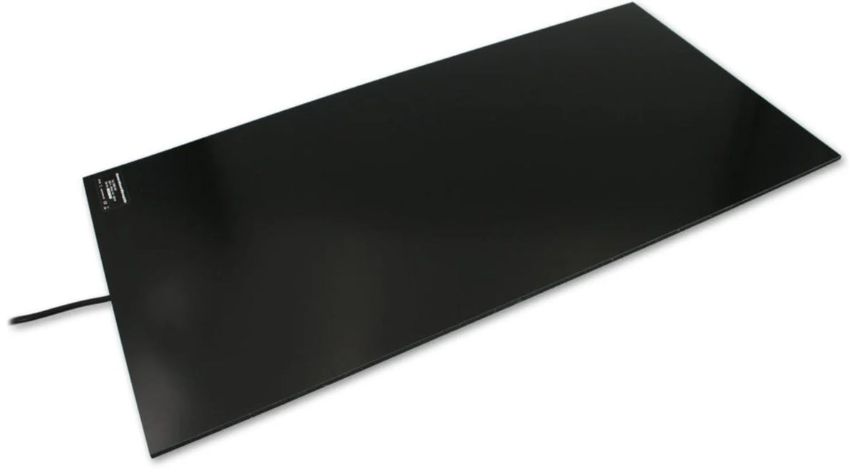 Seconde chance - Chauffage infrarouge de bureau, plaque en fibre autocollante 150Watt, dimmer inclus - Par défaut