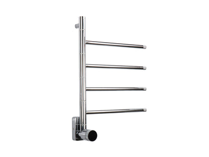 Tweedekans - Elektrische handdoek radiator chrome met thermostaat - Chrome