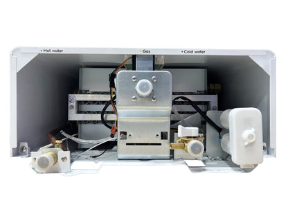 EcoTherm Electronische geiser Digitaal 14L Low Nox Propaan open kamer