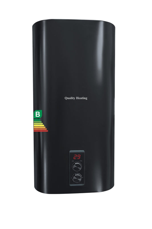 Chauffe-eau électrique à double réservoir QH de 80 litres avec commande numérique