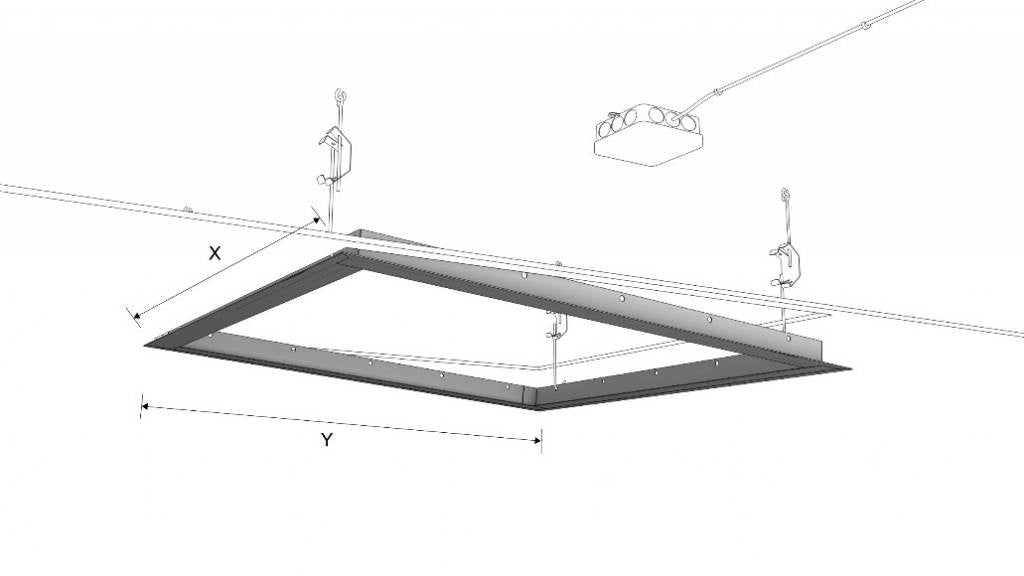 Cadre en aluminium pour l'installation d'Ecosun