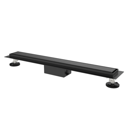 Astrisdrain caniveau de douche complet avec bride et grille fermée