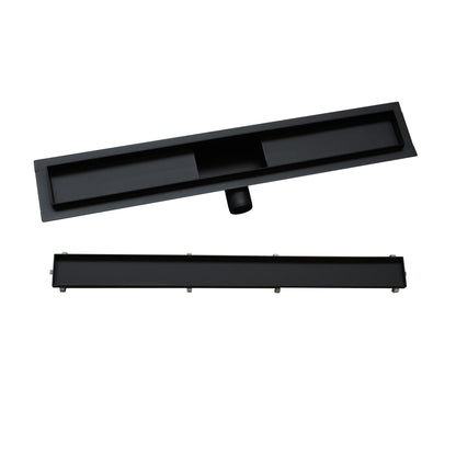 Astrisdrain caniveau de douche complet avec bride et grille fermée