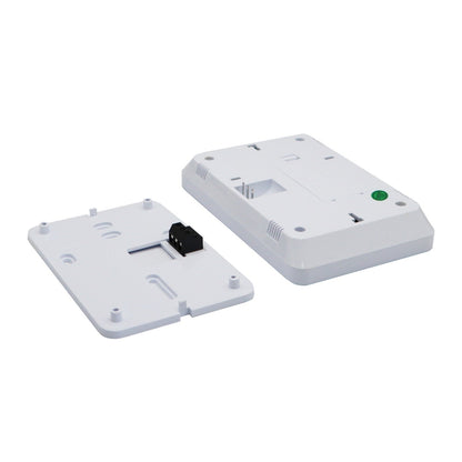 CV Horloge thermostatée - Numérique - Marche/Arrêt - Blanc