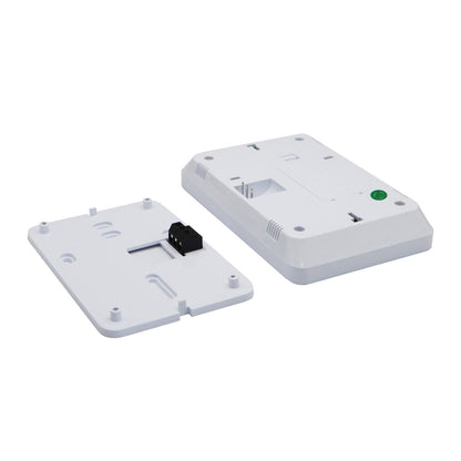 CV Horloge thermostatée - Numérique - Marche/Arrêt - Blanc