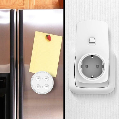 Récepteur de prise sans fil avec télécommande en saillie