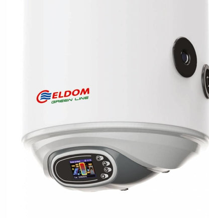 ELDOM Green Line 120L electric boiler with heat exchanger and digital control