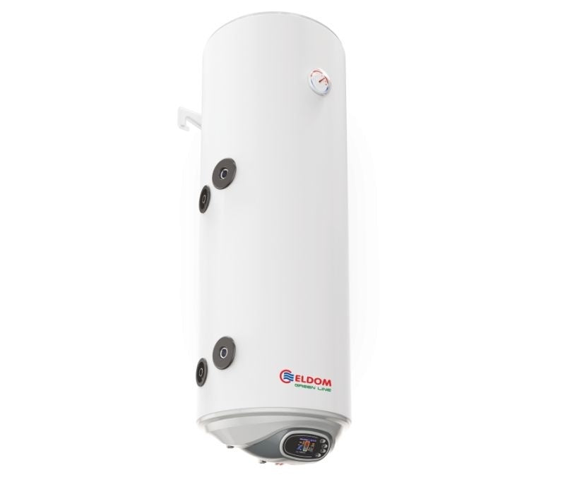 ELDOM Green Line 80L electric boiler with heat exchanger and digital control