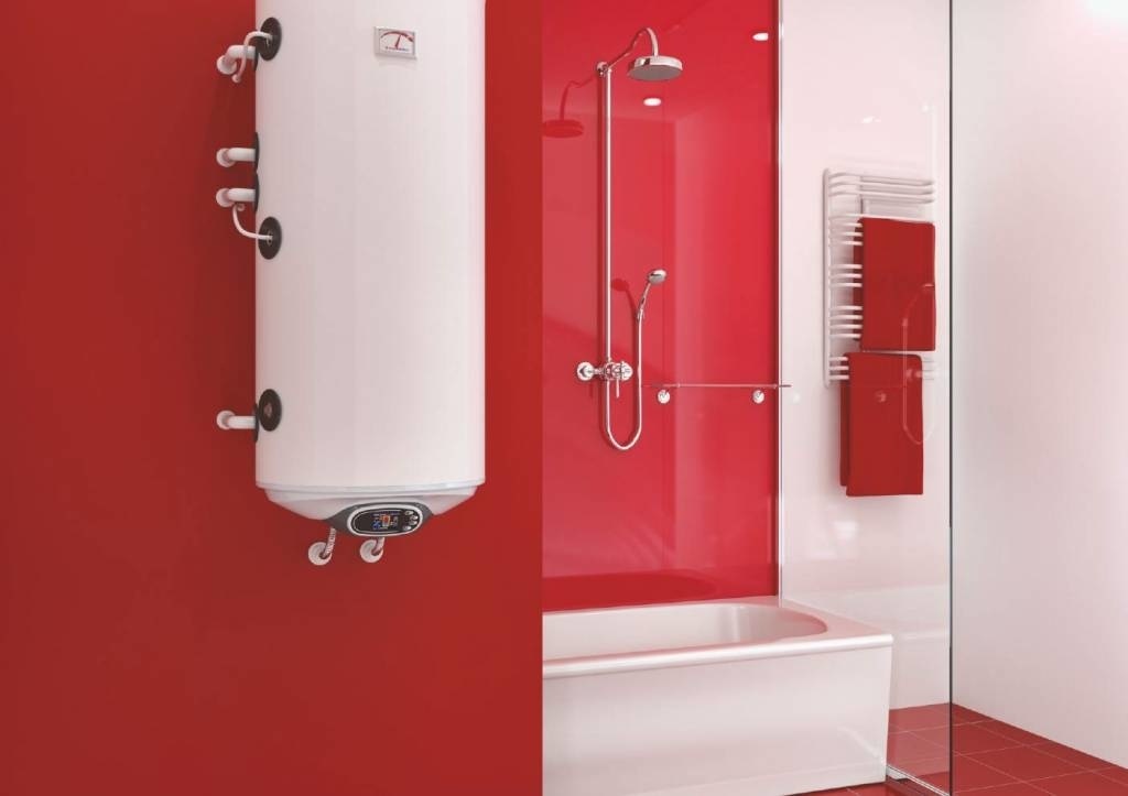 ELDOM Green Line 80L electric boiler with heat exchanger and digital control