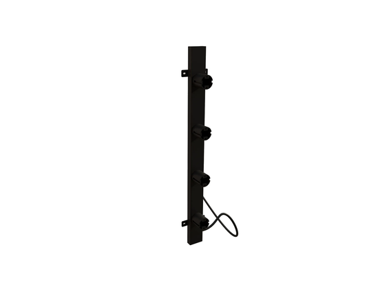 Radiateur sèche-serviettes électrique or avec thermostat L-SR0003-T