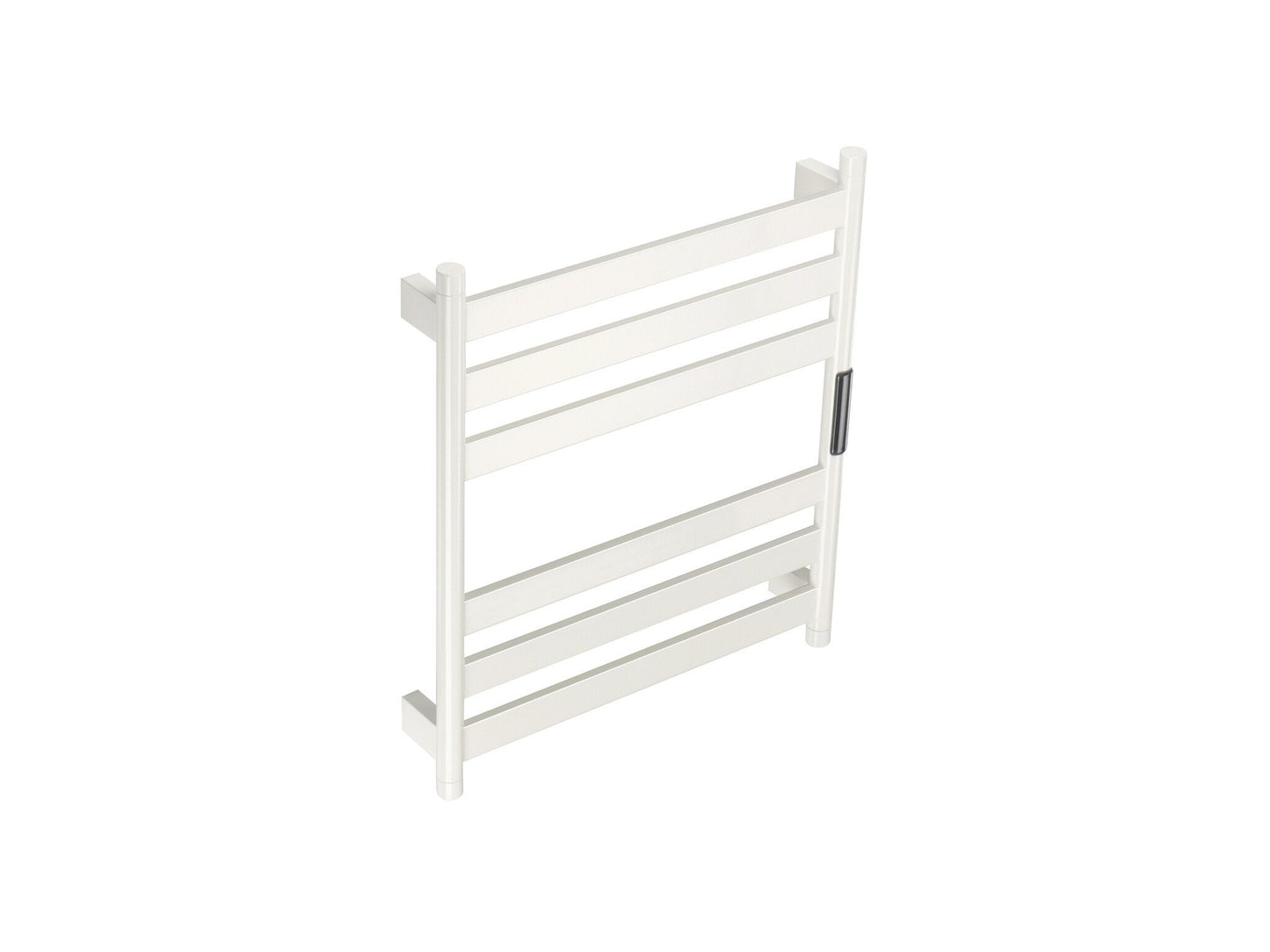 Sèche-serviettes électrique blanc avec thermostat A-CS06G-W