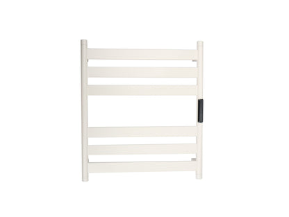 Sèche-serviettes électrique blanc avec thermostat A-CS06G-W