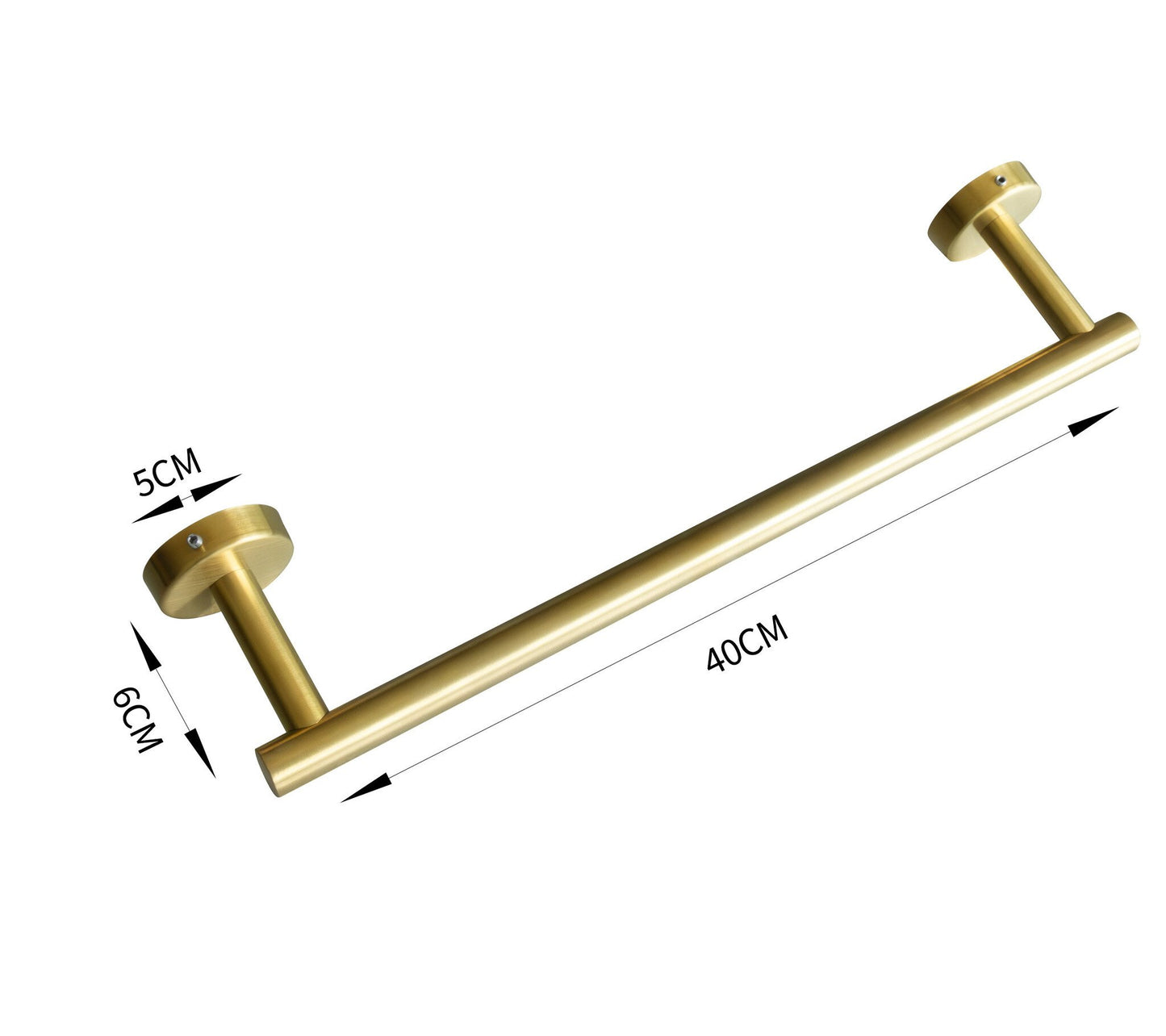 Porte-serviettes or rond 40 cm