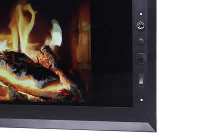 Cheminée à panneaux infrarouges LCD 1700Watt Deluxe