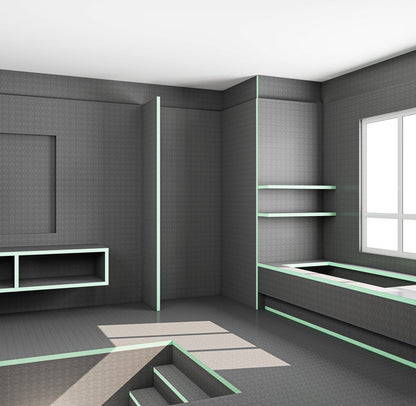 Isolatie plaat (Tegels) Hardfoam ISO64 6, 10 en 20mm