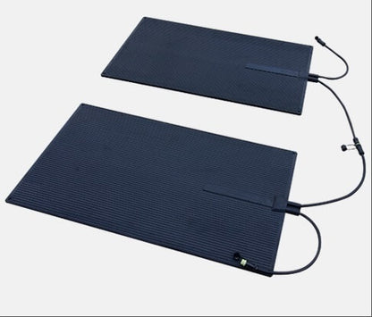 Tapis chauffant infrarouge en caoutchouc connectable - Résistant à l'eau 60 x 100 cm