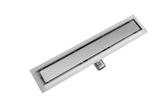 LunaDrain caniveau de douche complet avec bride et grille fermée