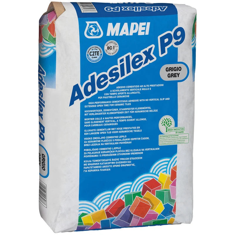 Mapei colle à carrelage Adesilex P9 gris 25 kg