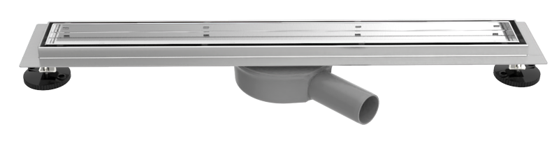 LunaDrain caniveau de douche complet avec bride flexible