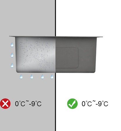 Évier Nurion inox 39,5 x 34,5 – Évier de cuisine - Éviers de cuisine – Cuve de cuisine - sans perçage pour robinet