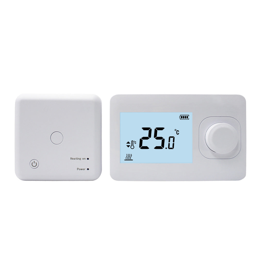 QH Thermostat simple sans fil de base non programmable, en saillie