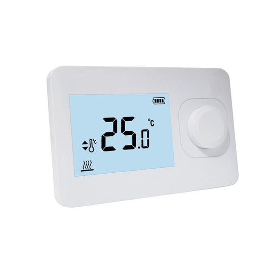 QH Thermostat simple sans fil de base non programmable, en saillie
