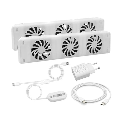 Ensemble de ventilateurs de radiateur QH Booster
