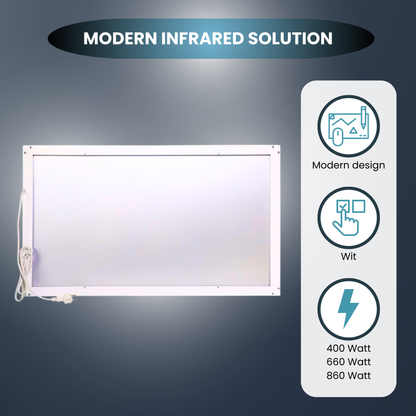 QH - H4 Exclusive Series panneau infrarouge 60 x 105 cm - 660Watt