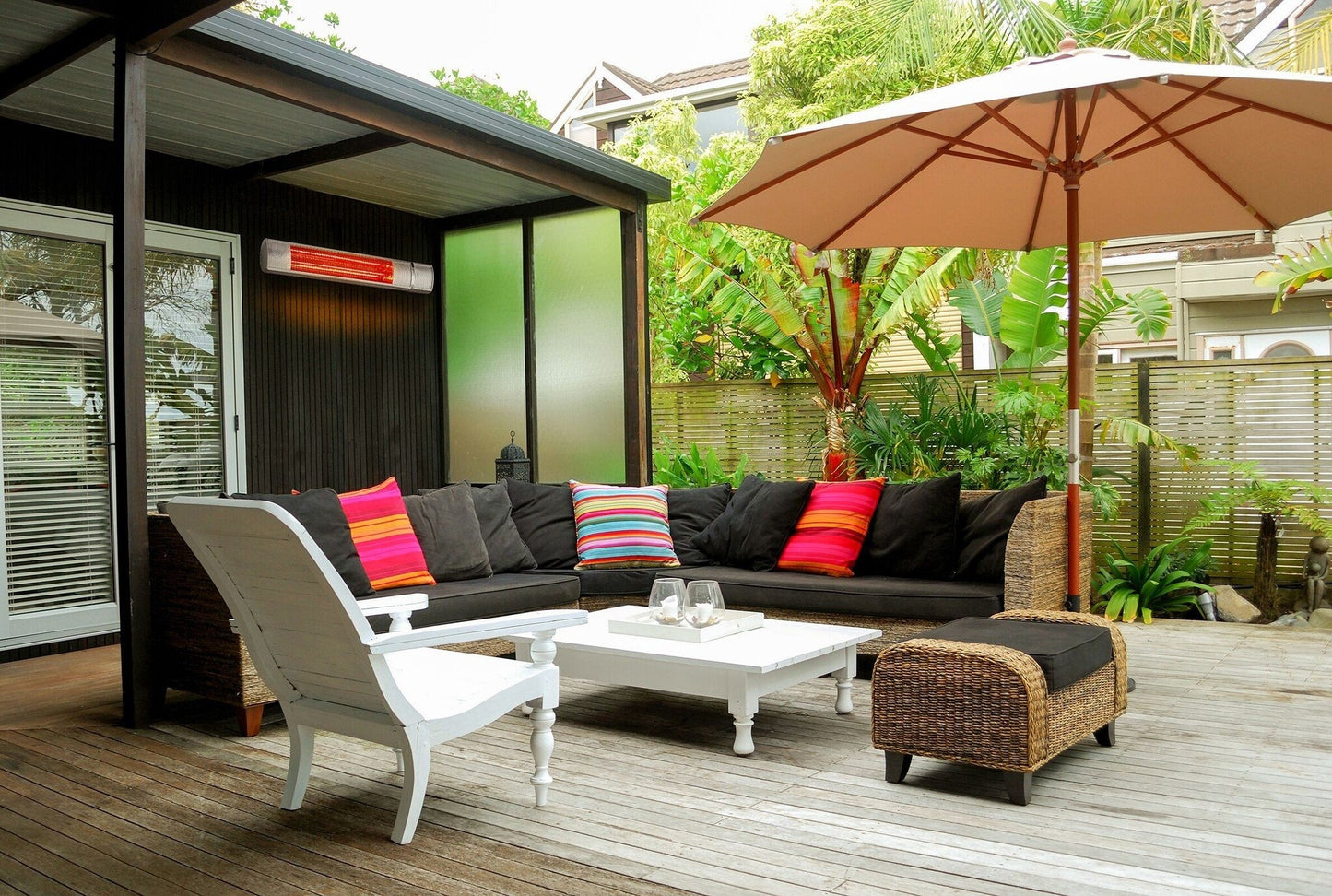 QH-TH Chauffage infrarouge Golden 2000 W et 3000 W avec télécommande