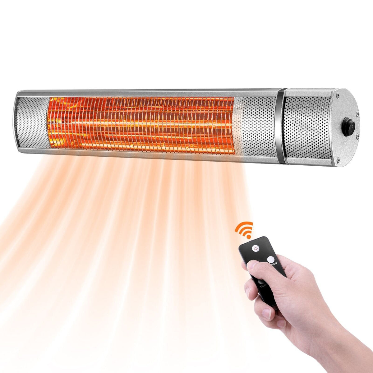 QH-TH Chauffage infrarouge Golden 2000 W et 3000 W avec télécommande