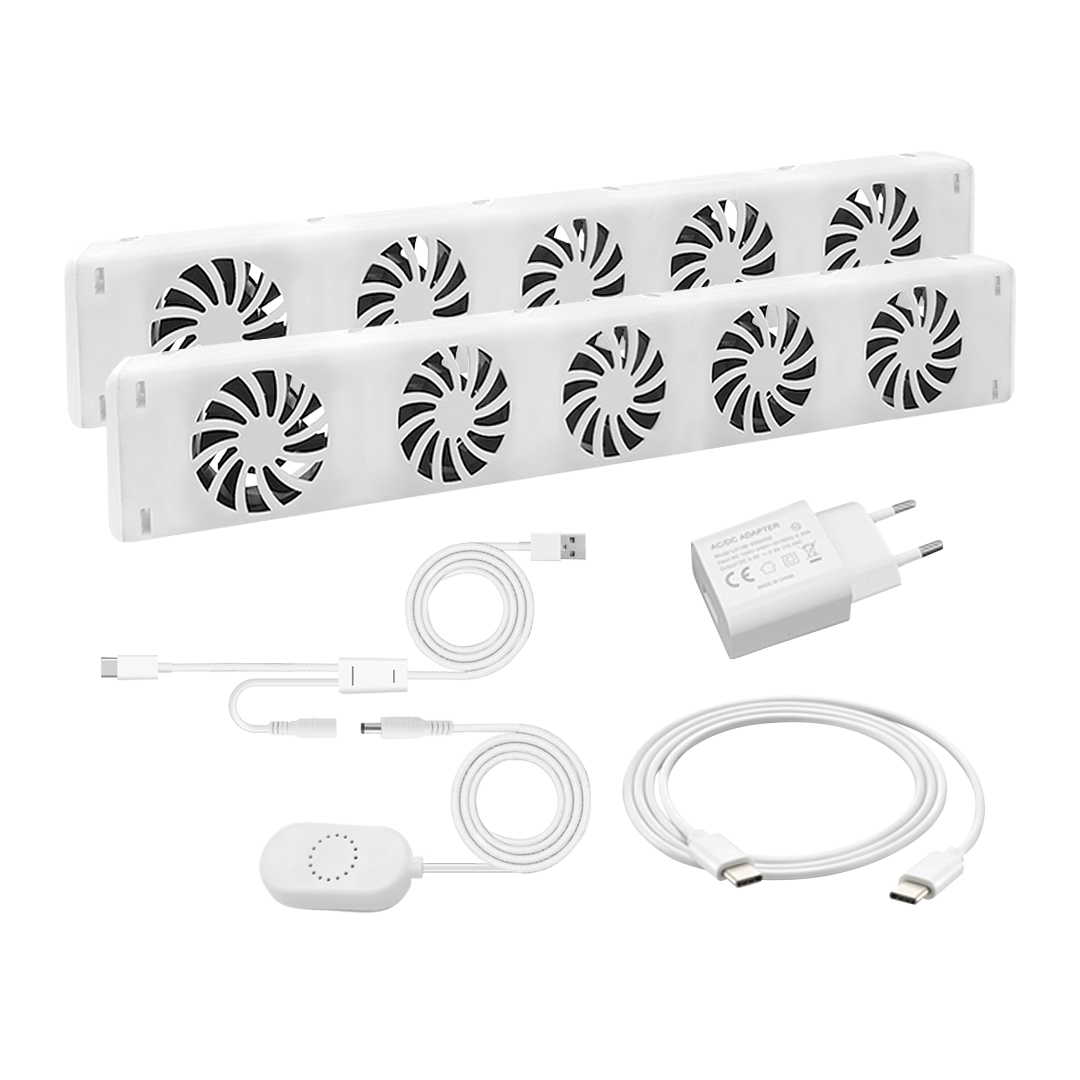 Ensemble de ventilateurs de radiateur QH Turbo Booster