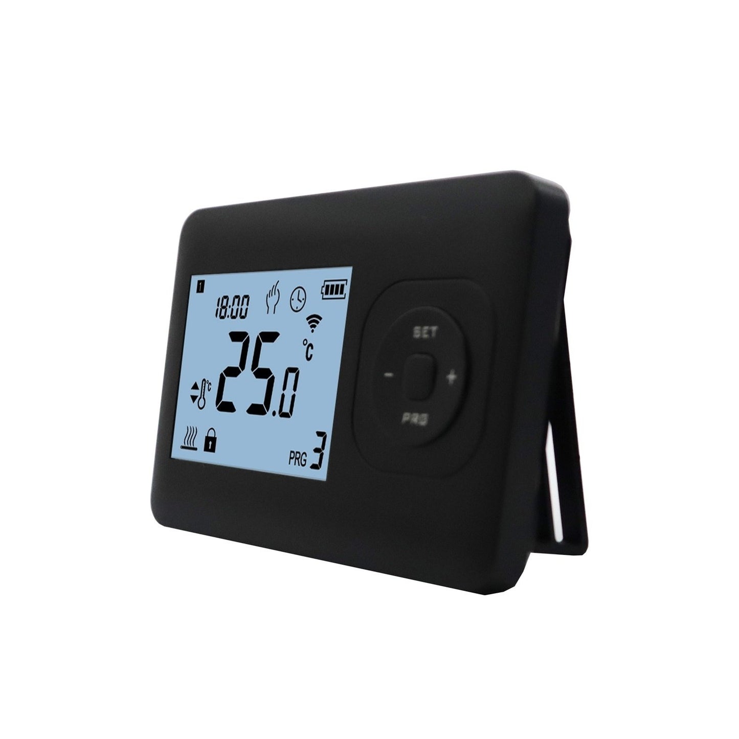 QH Wifi Basic thermostat programmable sans fil noir