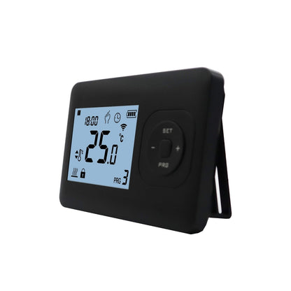 QH Wifi Basic thermostat programmable sans fil noir