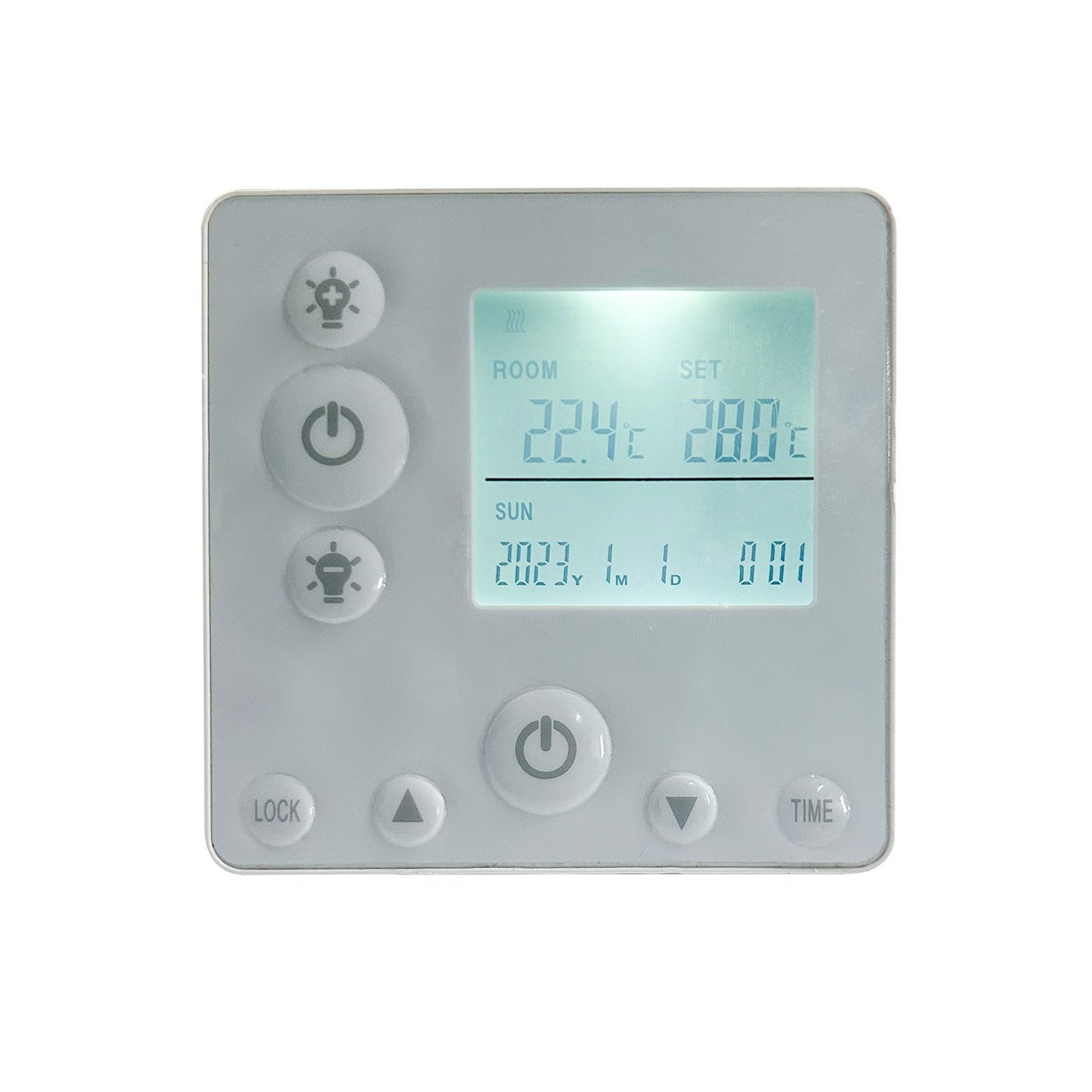 Télécommande pour panneaux infrarouges avec LED