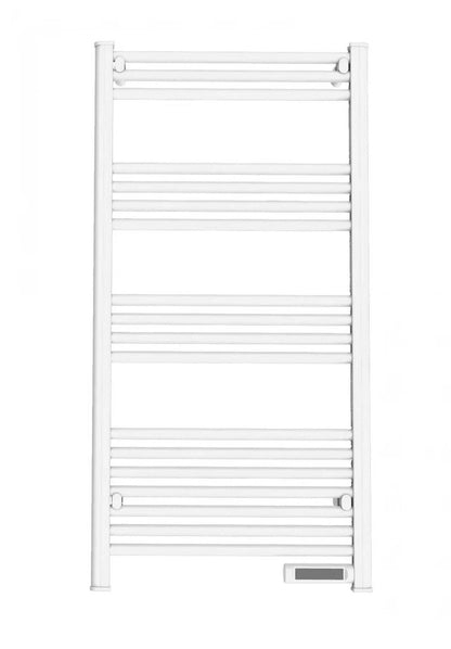 Radiateur à serviettes électrique intelligent avec commande numérique blanc 425Watt