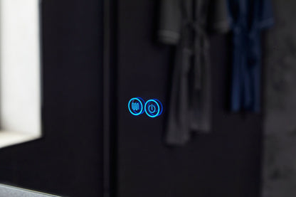 Miroir sans cadre avec LED, anti-buée 60 x 60 cm