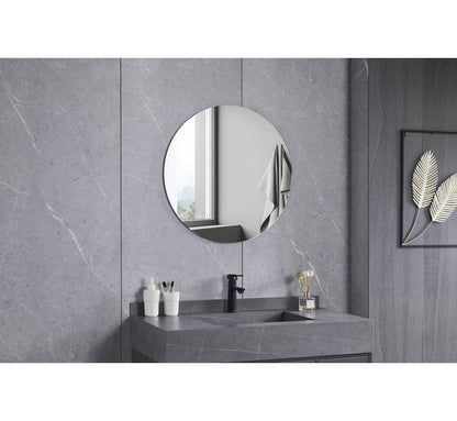 Miroir rond 80 cm sans cadre