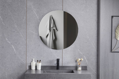 Miroir rond 80 cm sans cadre