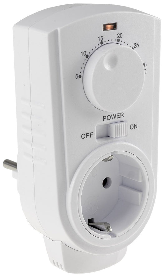 Thermostat simple à douille avec bouton rotatif