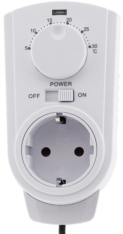 Prise thermostat simple avec capteur