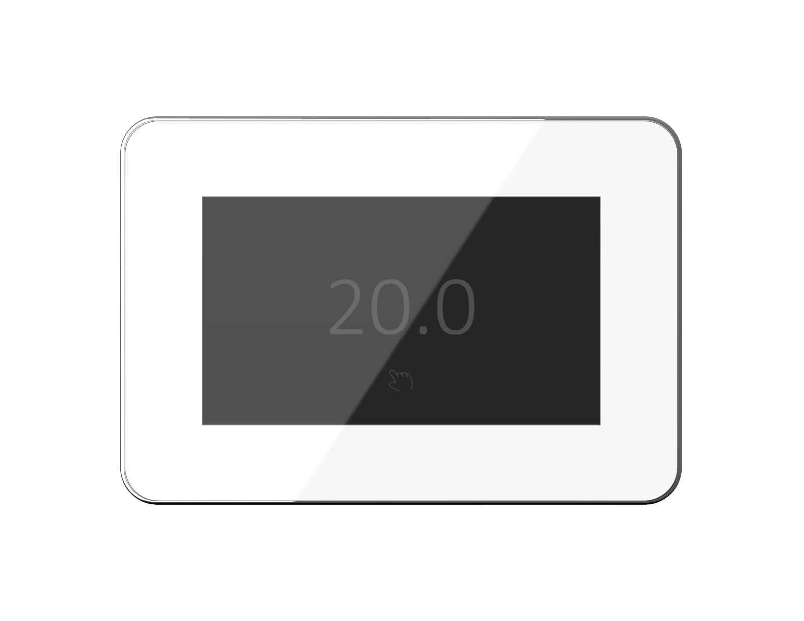 V1 pro touch wifi design thermostaat
