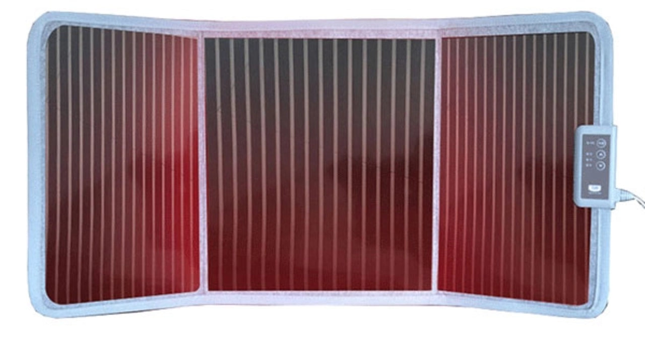 Panneau infrarouge mobile pliable avec 3 niveaux de chaleur - 165W
