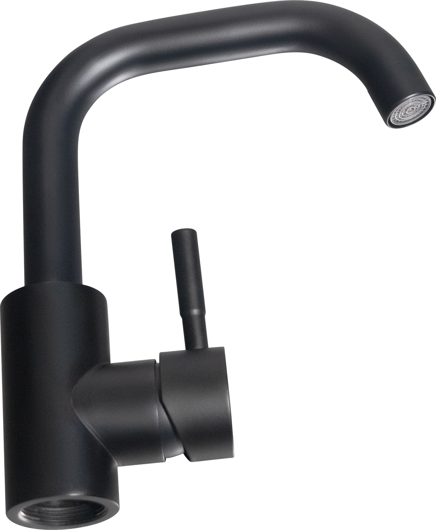 Robinet de lavabo avec bec pivotant à 180 degrés